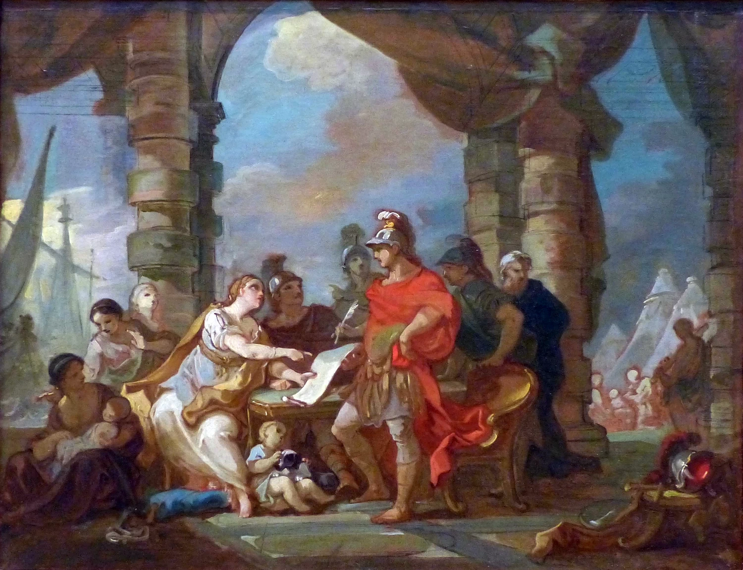 La pace ritrovata di Taranto - Musée des beaux, arts de Nîmes